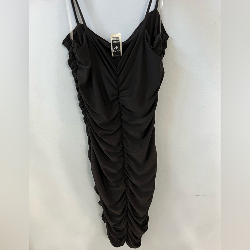BLACK MINI DRESS